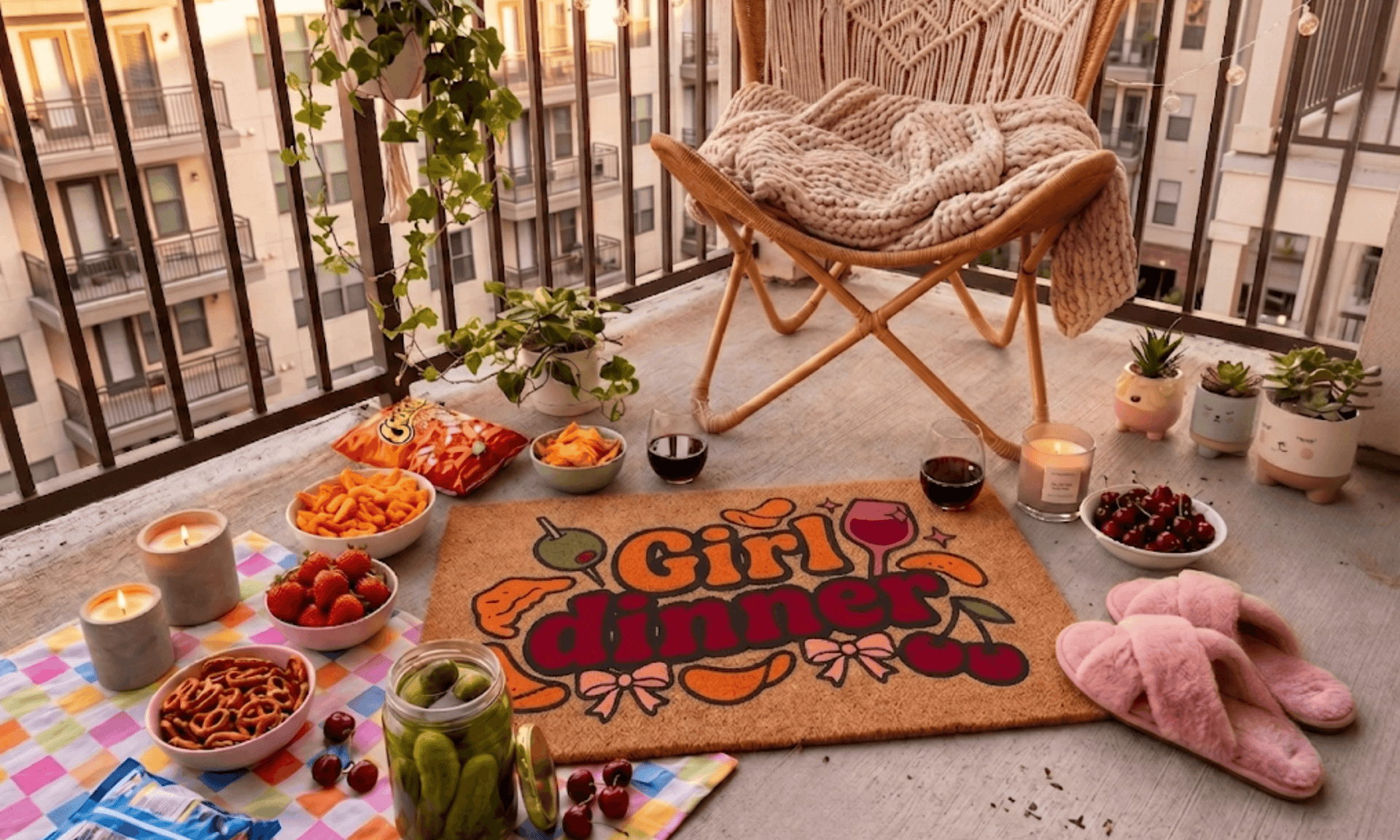 Girl Dinner