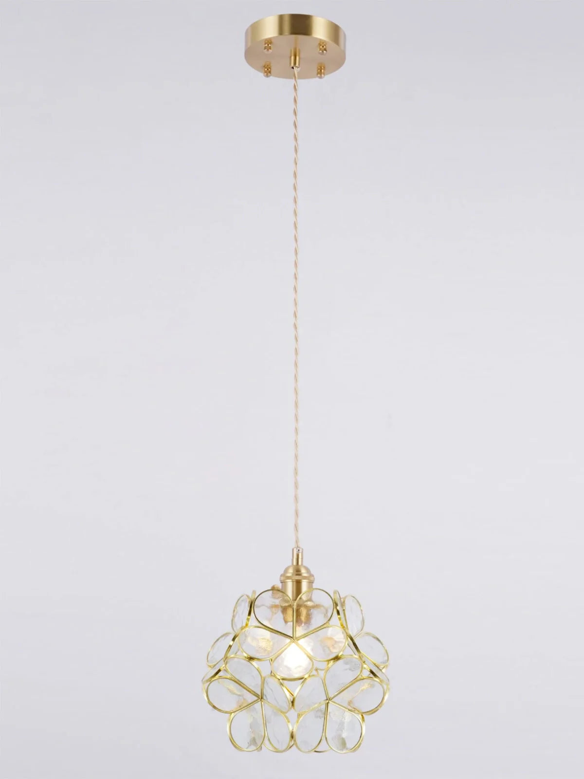 Glass Petal Pendant Lights