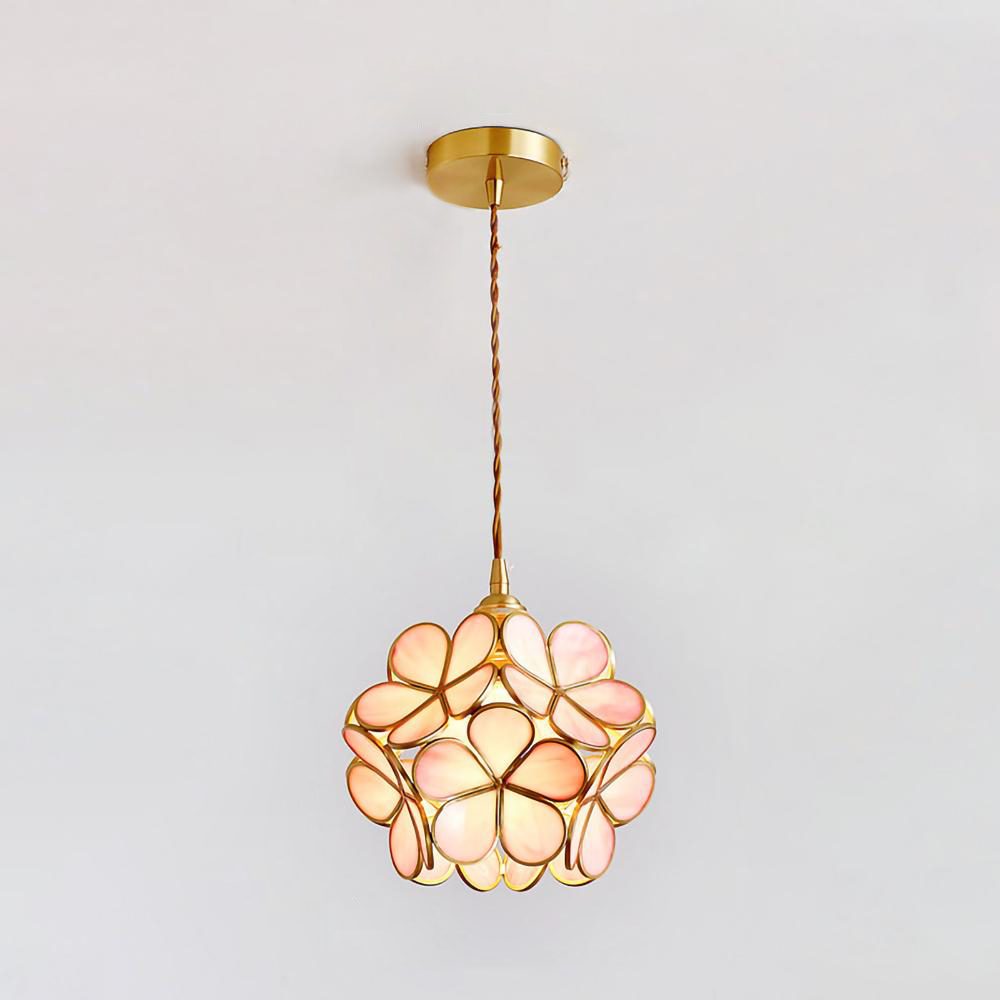 Glass Petal Pendant Lights