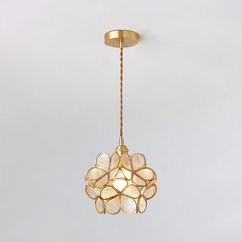 Glass Petal Pendant Lights