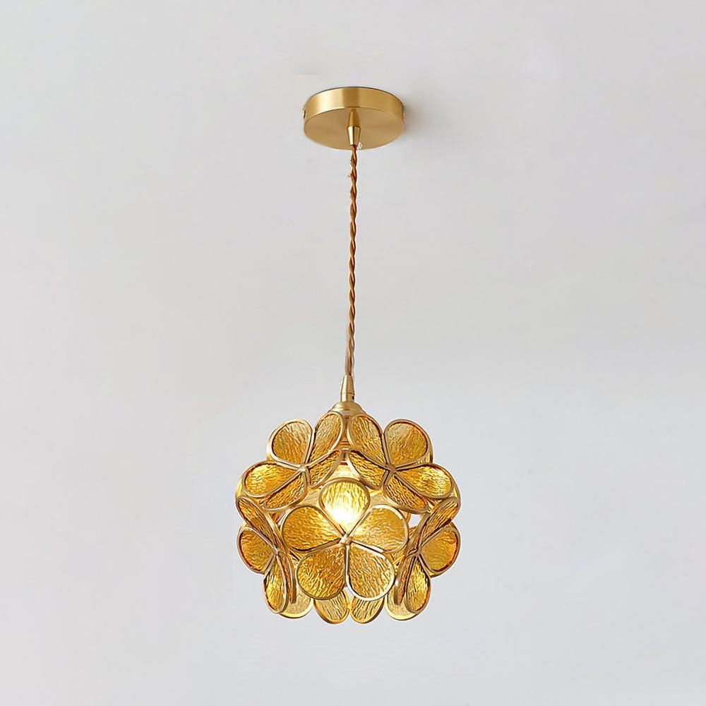 Glass Petal Pendant Lights