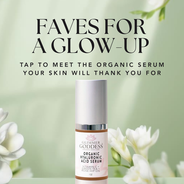 Organic Hyaluronic Acid Serum – Plumping Hydration 1 oz.