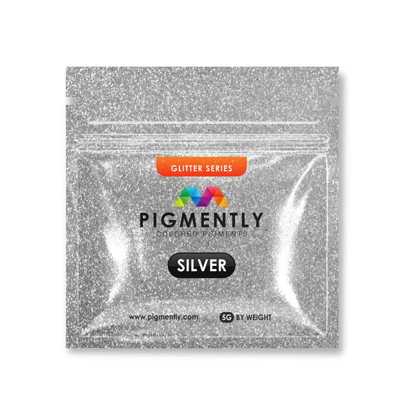 Silver Glitter Epoxy Powder Pigment