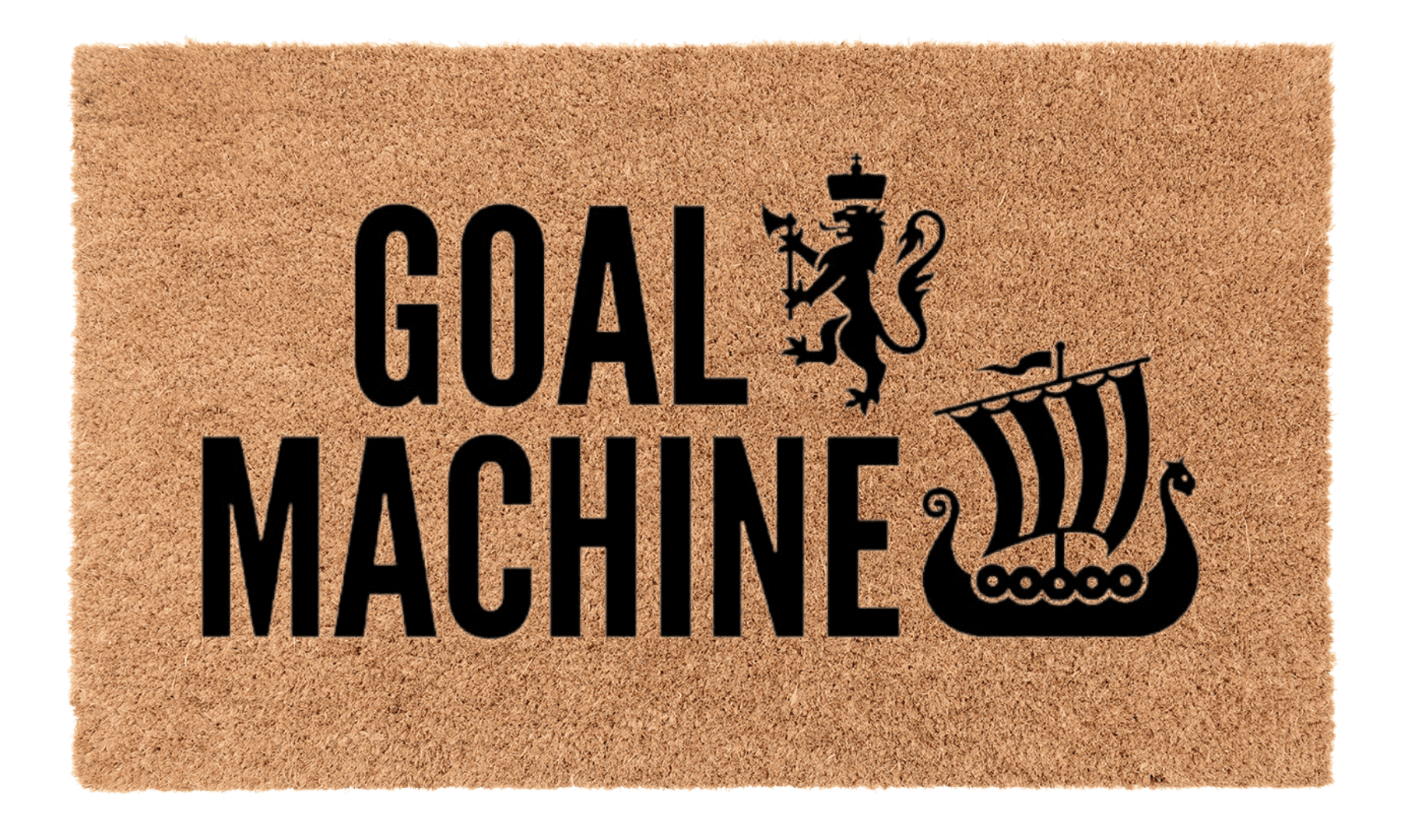 Goal Machine Coir Mat