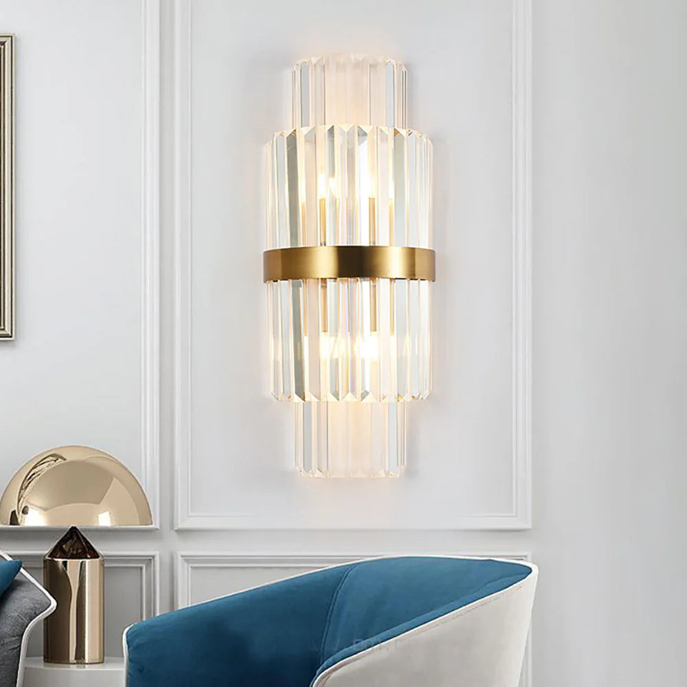 Elegant Modern Crystal Wall Lamp