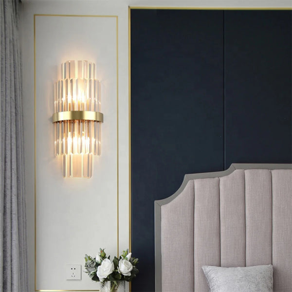 Elegant Modern Crystal Wall Lamp
