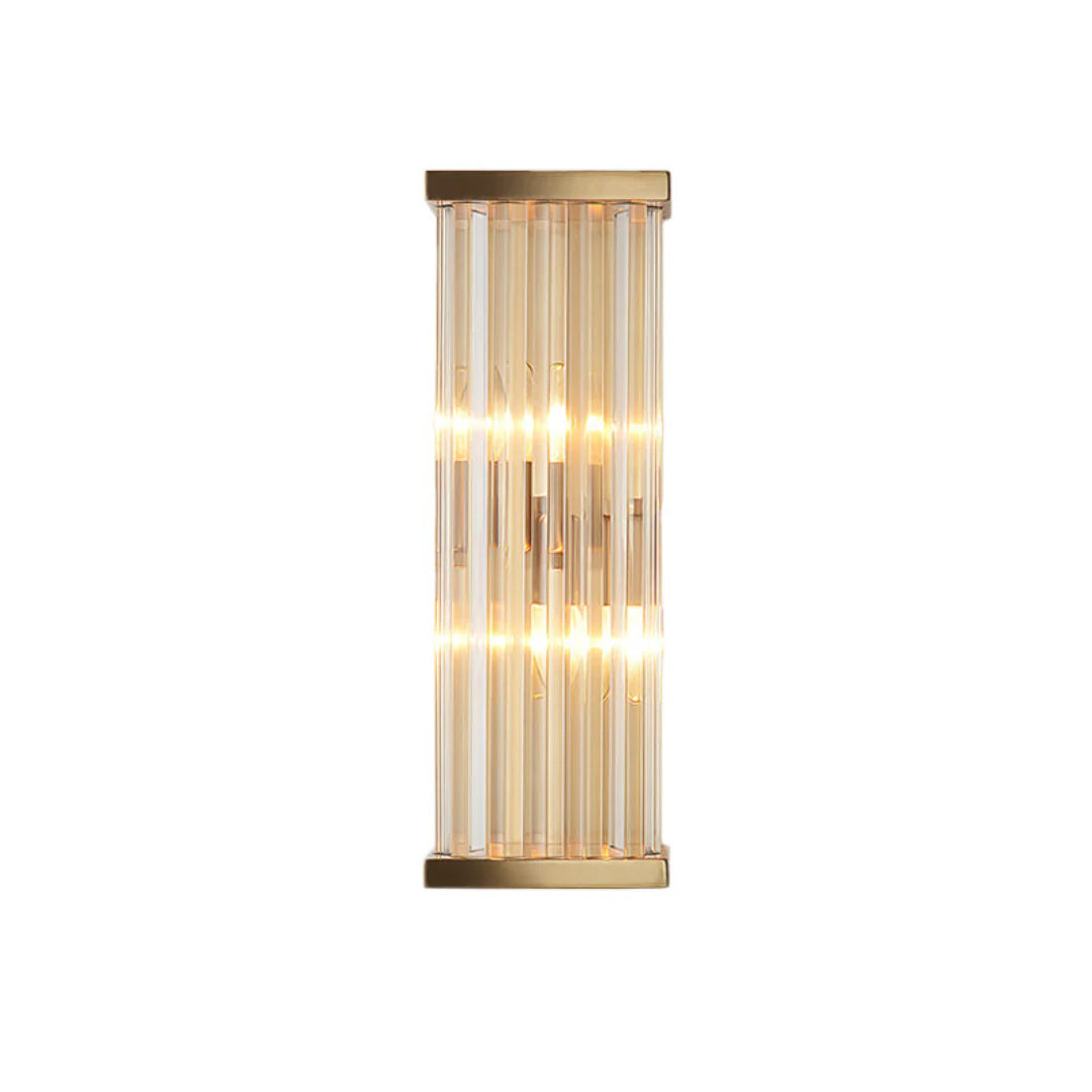 Golden Crystal Wall Lamp