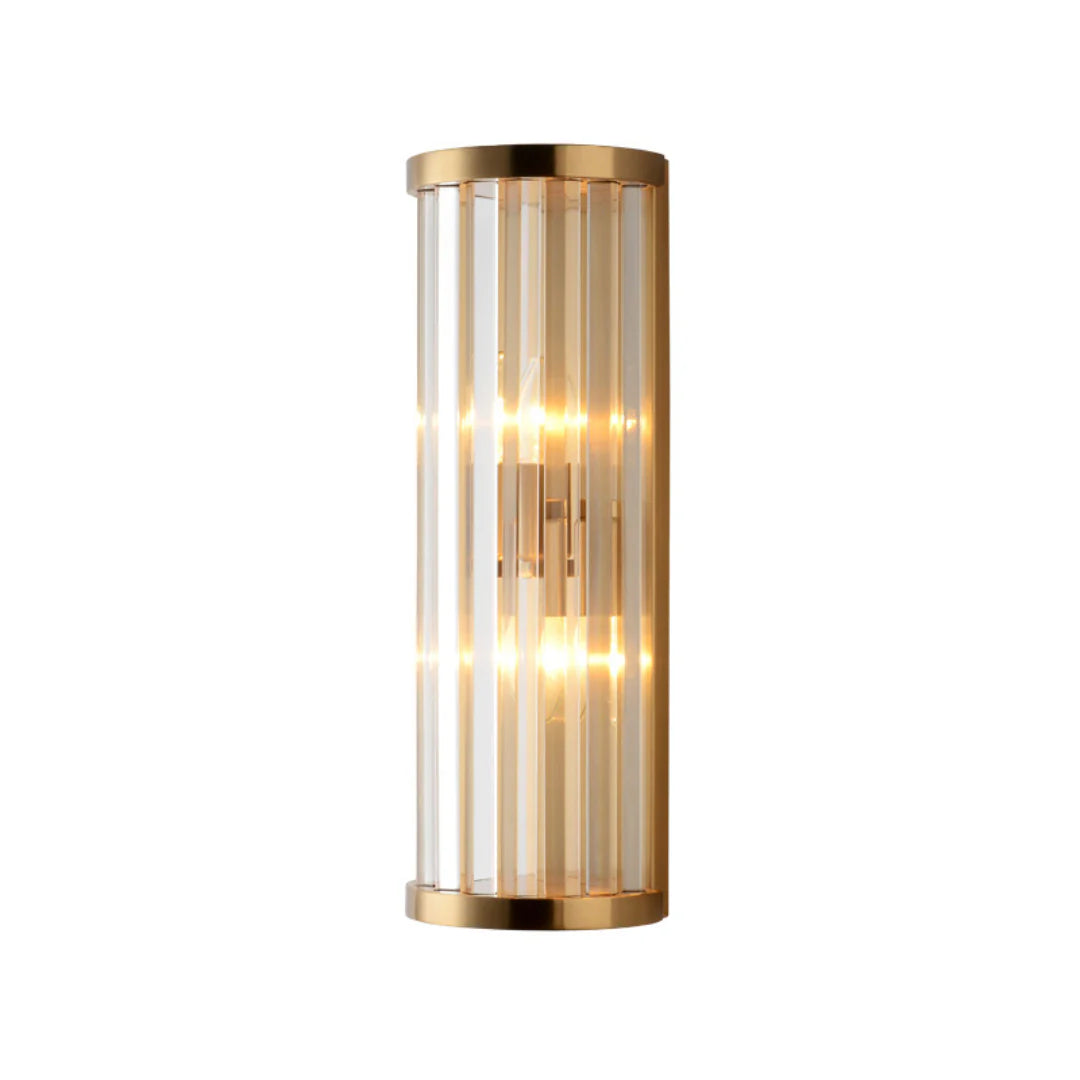 Golden Crystal Wall Lamp