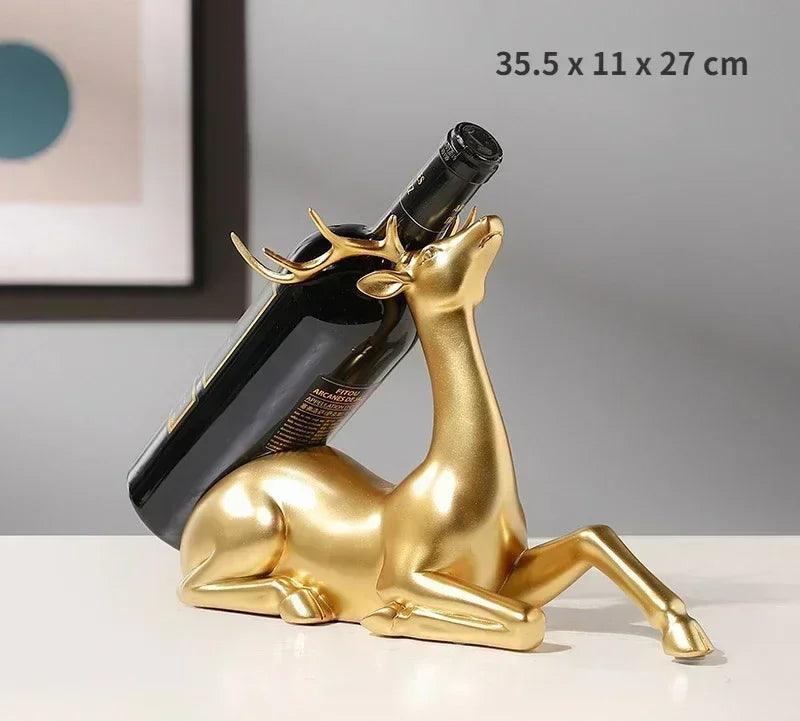 Golden Deer Decorative Figurine