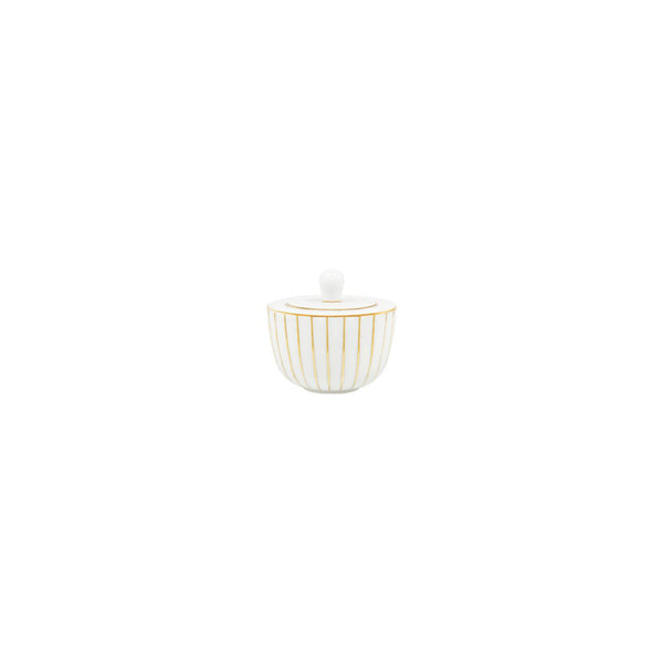 Golden Orbit Creamer + Sugar Bowl