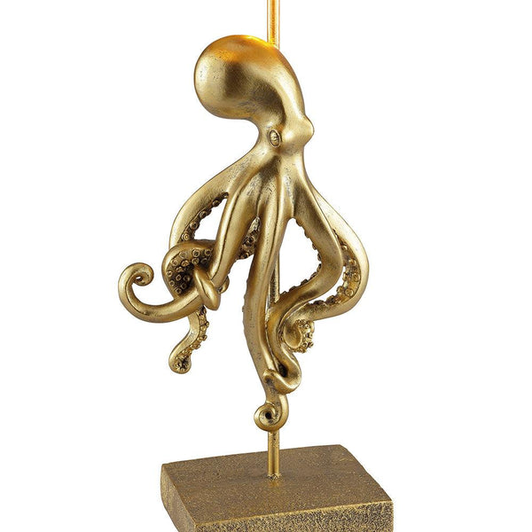 Golden Octopus Desk Lamp by SPI Home