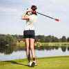 Golf Swing Trainer Click Stick Swing Training Aid for Speed Flexibility Balance-Red