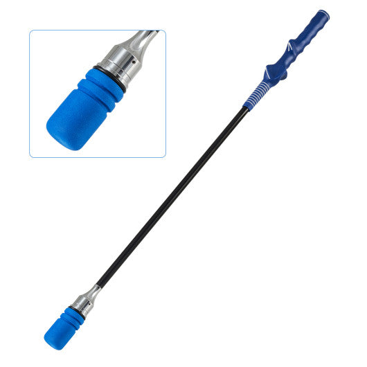 Golf Swing Trainer Click Stick Swing Training Aid for Speed Flexibility Balance-Blue