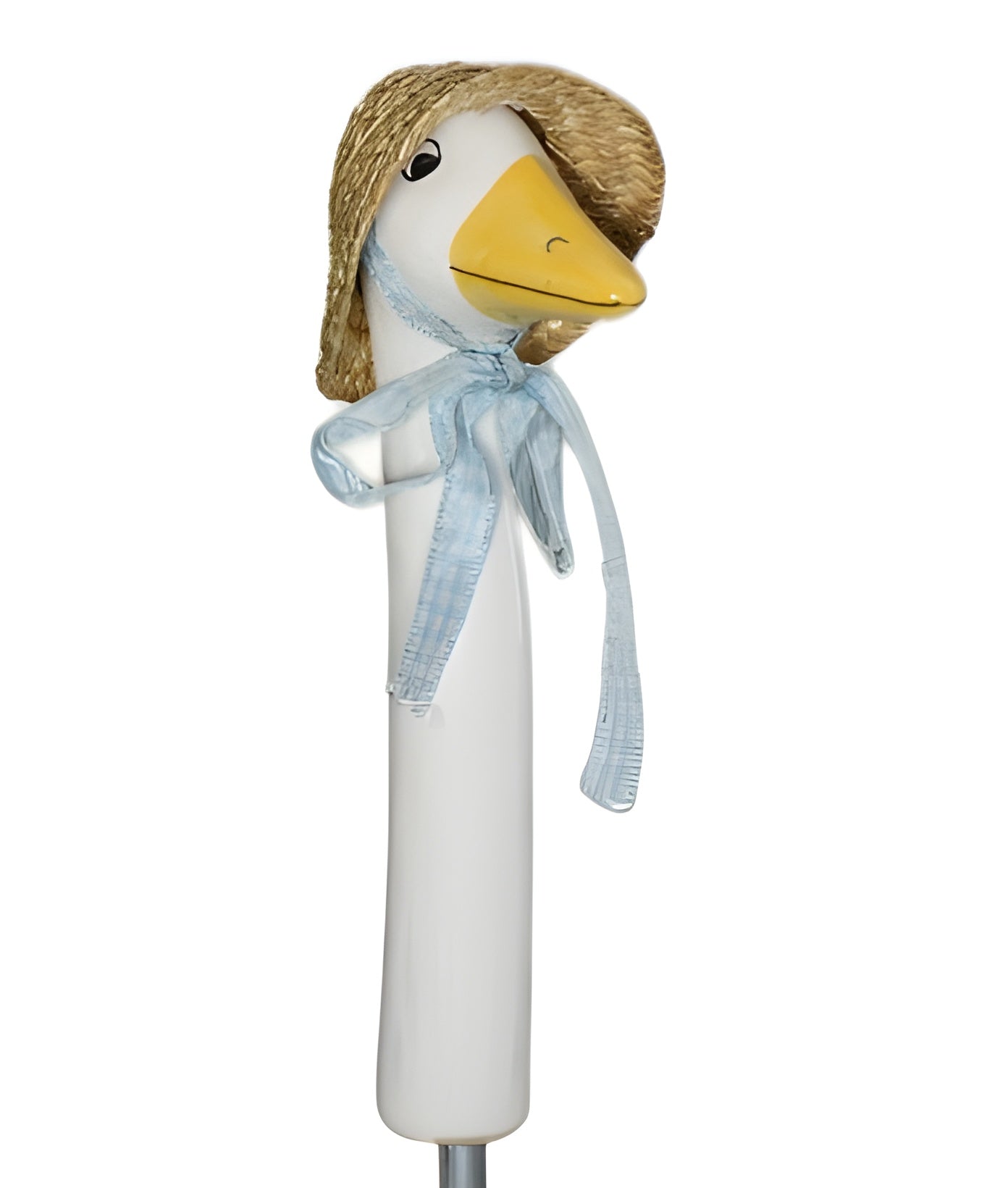 Goose with Straw Hat