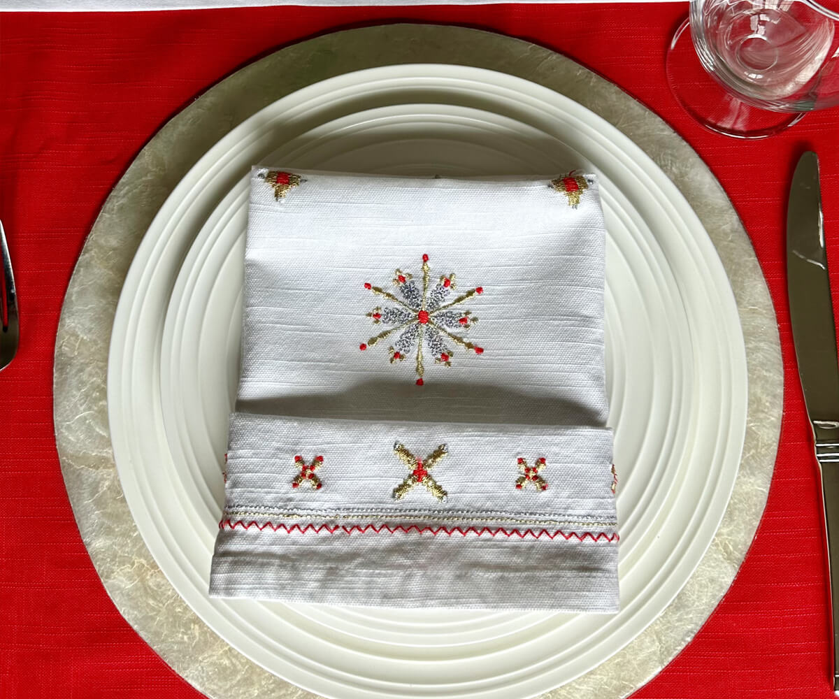 Moroccan Embroidered Napkins