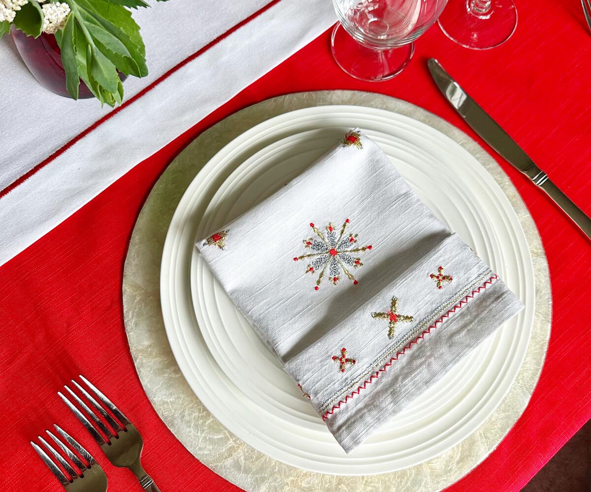 Moroccan Embroidered Napkins