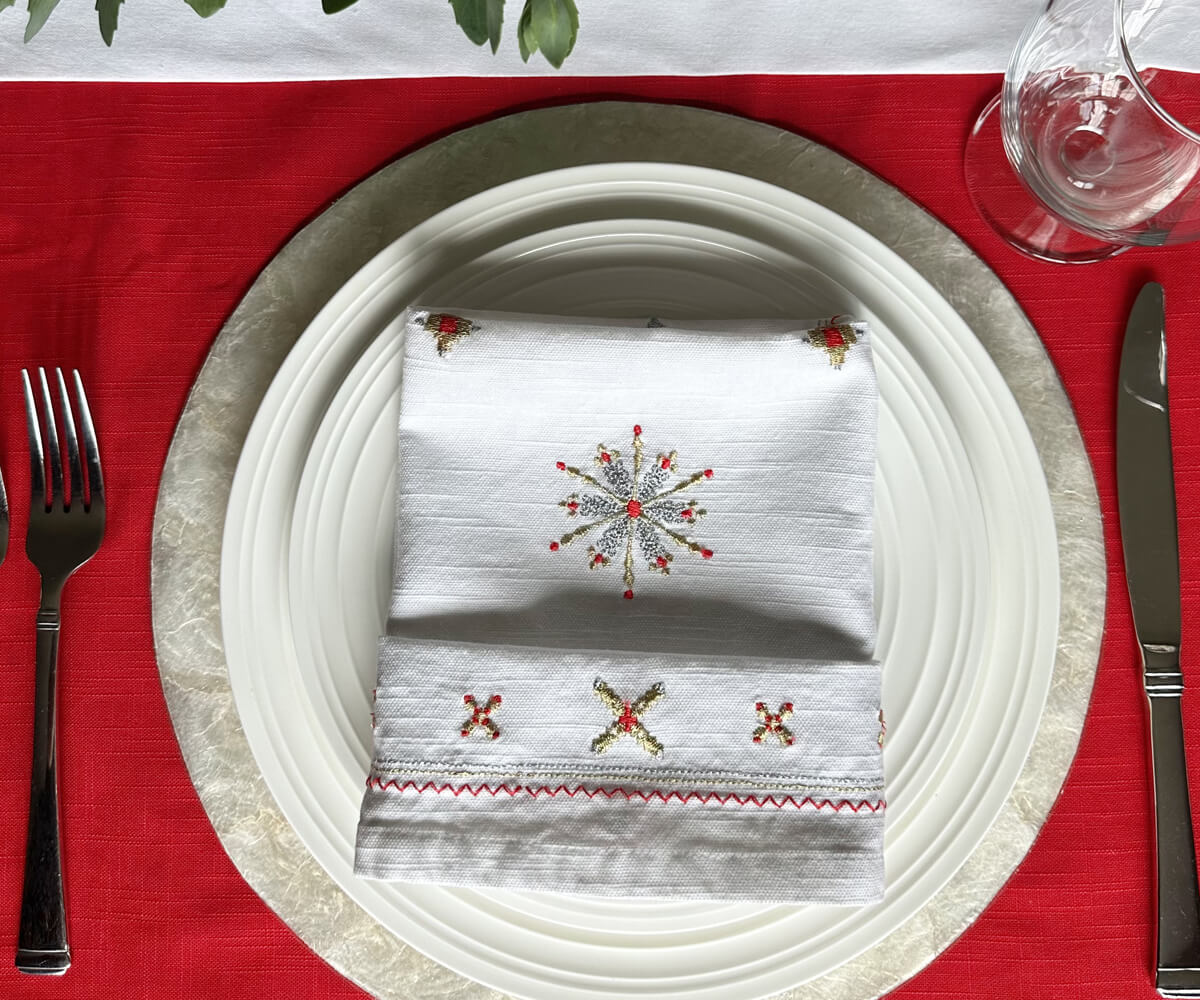 Moroccan Embroidered Napkins