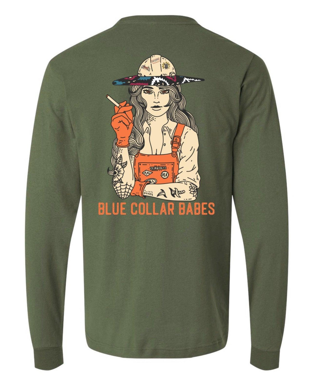 Blue Collar Babes Long Sleeve Shirt