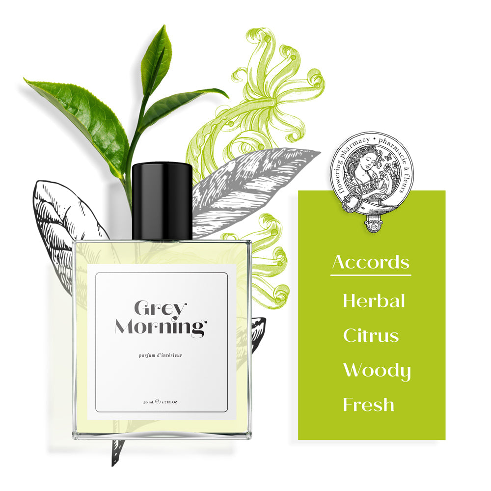 Grey Morning parfum d’intérieur by Flowering Pharmacy®