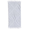 Turkish Towel | Body Towel | Grey + White