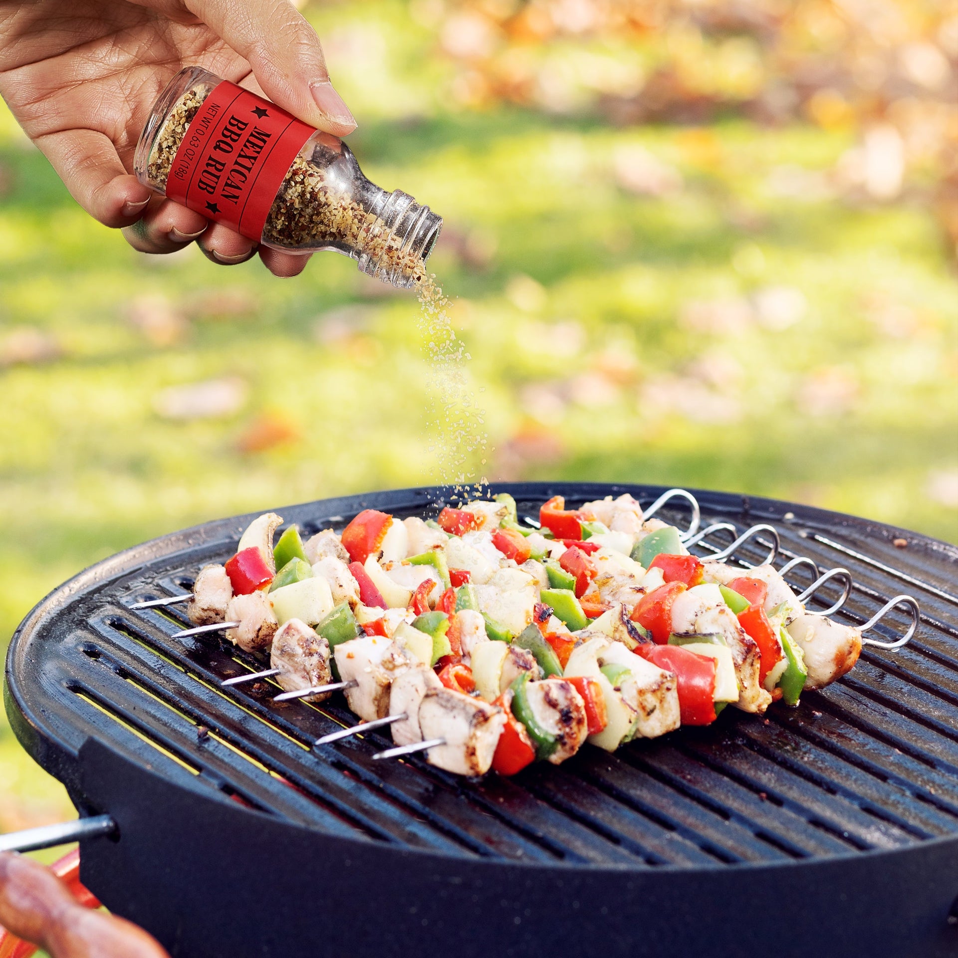 Smokehouse BBQ Gourmet Grilling Spice Set | 20-Set | Glass Bottle Seasonings, Grill Seasoning Flavors Include Caribbean, Jamaican Jerk, Jalapeno Rub, Montreal, Cajun Chili Garlic & More