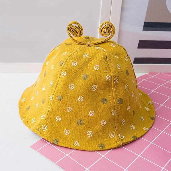 Baby Sun Hat Heart Print Baby Boy/Girl Hat Outdoor Kids Bucket Hat Children Hat Baby Beach Caps Beanie For Girls