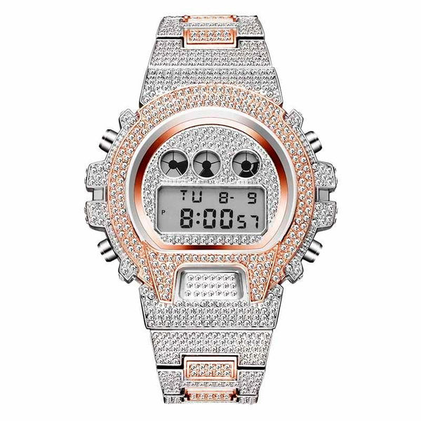 Men's Watches Luxury LED Digital Quartz Gold Watch Men G Style Shock Proof AAA Male Wrist Watches For Men and Boys