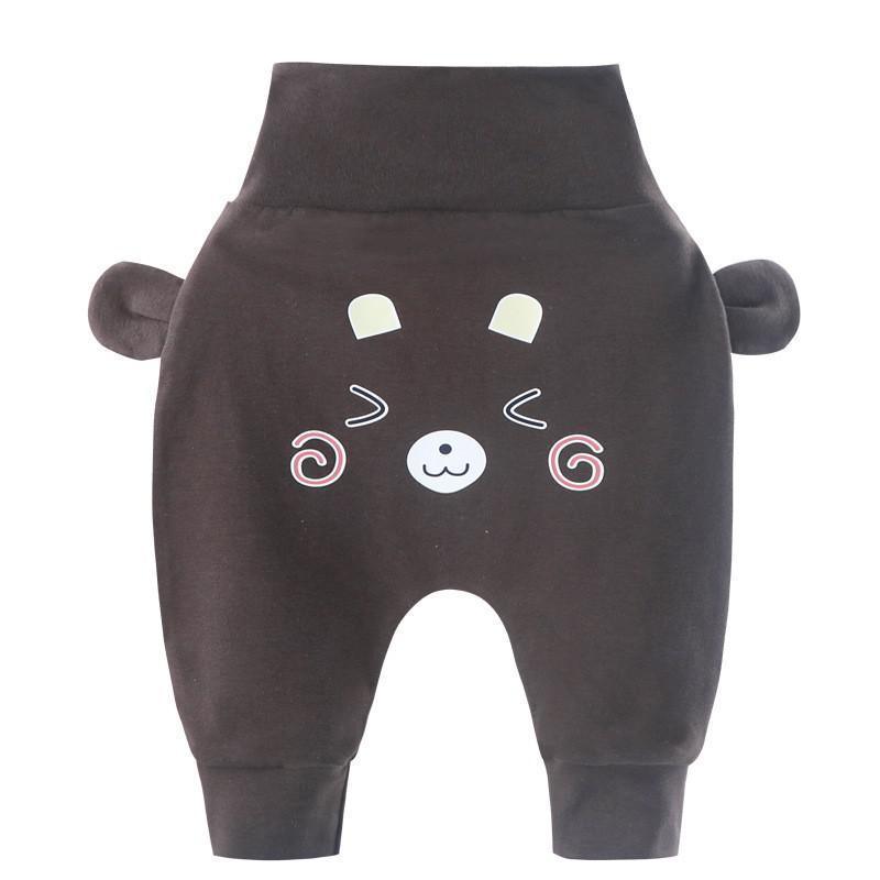 Kids Clothes Baby Boys Girls PP Pants Newborn Toddler Baby Pants For Children In Casual Clothing Style With Bear Design and Bears Ears Like Details
