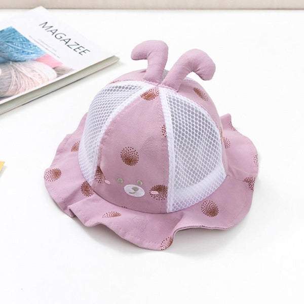 Baby Sun Hat Heart Print Baby Boy/Girl Hat Outdoor Kids Bucket Hat Children Hat Baby Beach Caps Beanie For Girls