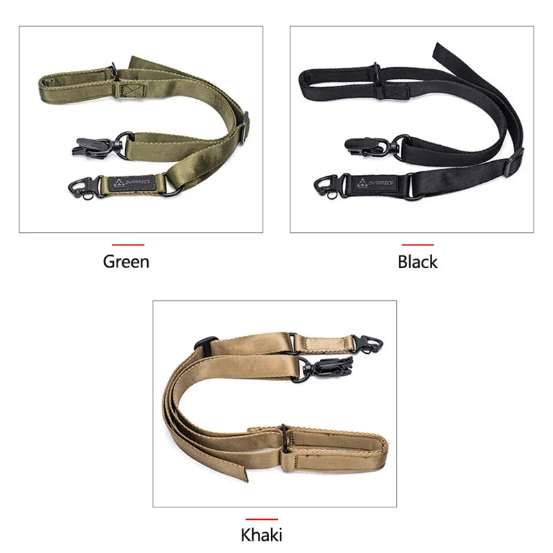 MS2  double point Tactical Multi-Mission Rifle Sling Gun Strap System Mount Set Suitable