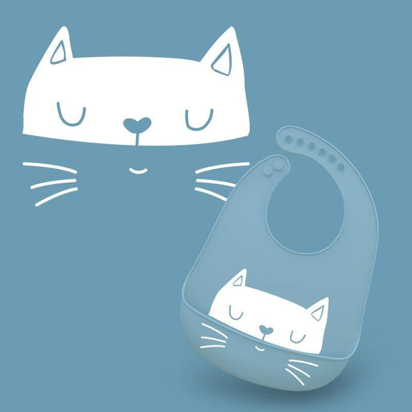 Adjustable Oil-proof  Food Grade Silicone Drool bib Soft And Comfortable Saliva Towel Lunch Baby Bib For Babies and Kids