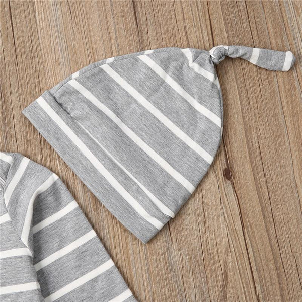 Cute Baby Sleeping Bags Newborn Infant Swaddle Wrap Envelope Baby Blanket Striped Swaddling Wrap Sleep Sack