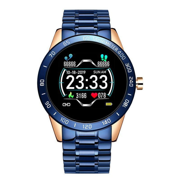 Smart Watch For Men With  LED Screen and  Heart Rate Monitor Blood Pressure Fitness tracker Sport waterproof Smartwatch