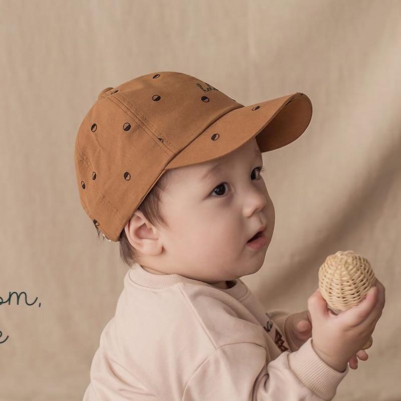 Cute Cotton Baby Hat Cap Kids Boy Adjustable Baseball Hats Children Snapback Hip-Hop Sun Hat