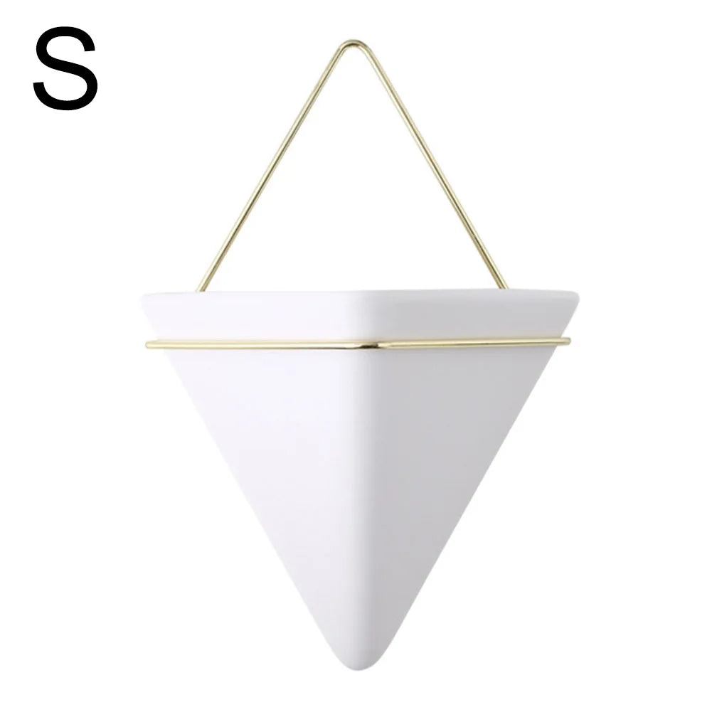 Wall Mounted Flower Pot, Hanging Vases, Self Water-Absorbing Planter, Room Decoration, Drop Shipping, New