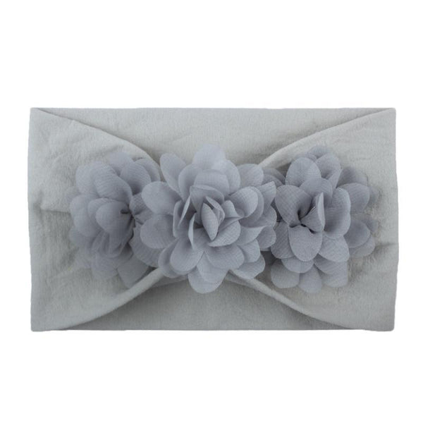 Lace Flower Baby Headbands For Girls Elastic Head Wraps Head Band Hair Accessories Bow For Girls Kids