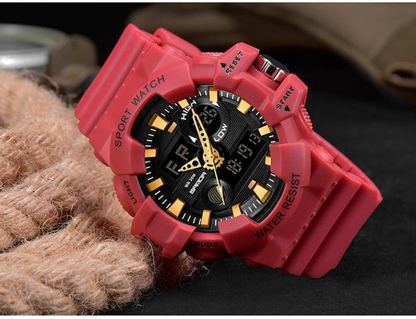 Sport Men Watches White G style Watch In LED Digital Style Waterproof 30M Casual Luxury Elegant Style  Relogios masculino