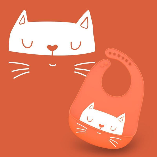 Adjustable Oil-proof  Food Grade Silicone Drool bib Soft And Comfortable Saliva Towel Lunch Baby Bib For Babies and Kids