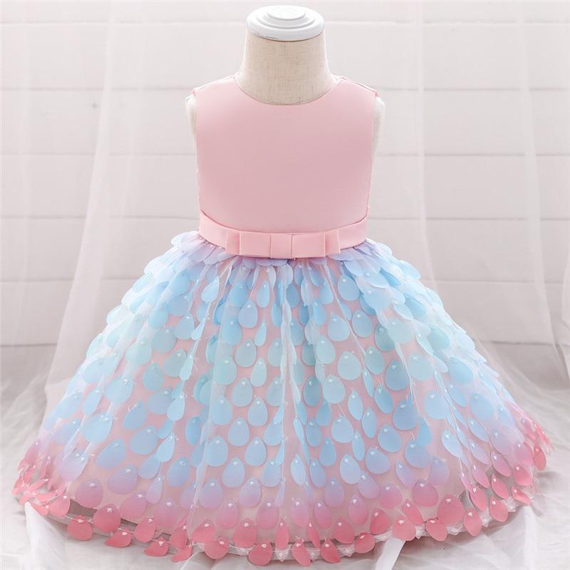 Luxury Elegant Handamde Girls Baby Dresses Lace Tulle Baptism Dresses for  Party and  Wedding Baby Clothing Dress