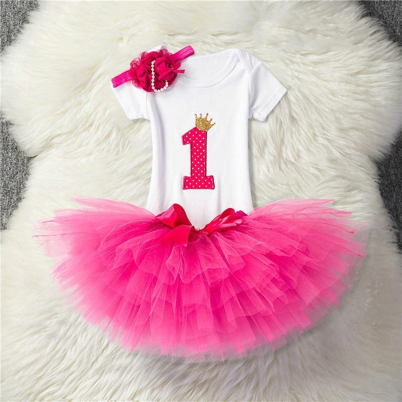 Modern Unicorn Baby Kids 1st year Girls Dress For Birthday Party Outfits Infant Princess Girls Clothes 12 Months Kids