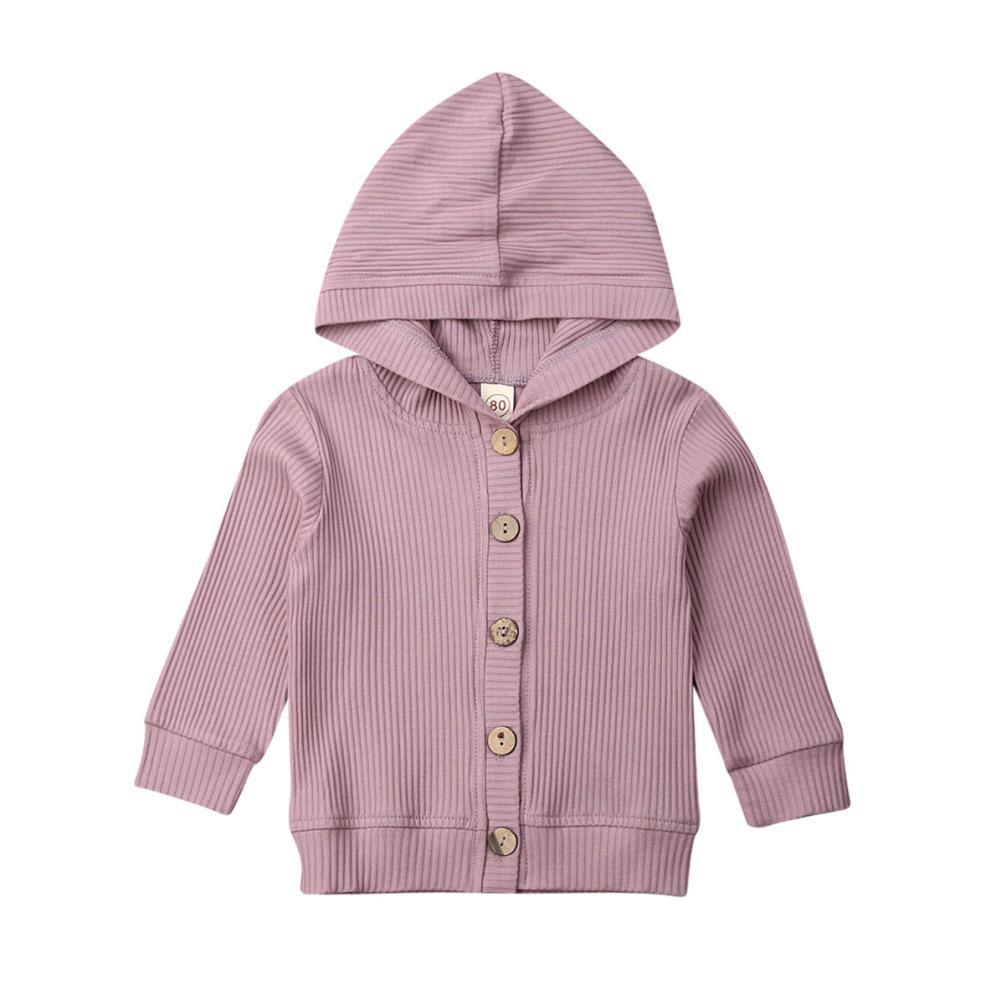 Infant Baby Girl Clothes Long Sleeve Knitted Coat Jacket Outwear Tops 0-24M For baby Girls