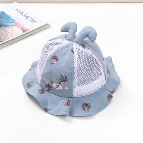 Baby Sun Hat Heart Print Baby Boy/Girl Hat Outdoor Kids Bucket Hat Children Hat Baby Beach Caps Beanie For Girls