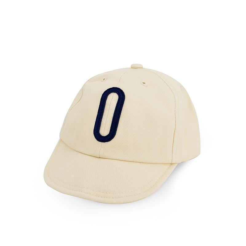 Cotton Baby Adjustable Letter Baseball Caps For Boys & Girl Hats Children Snapback Hip-Hop Sun Hat In Modern Style