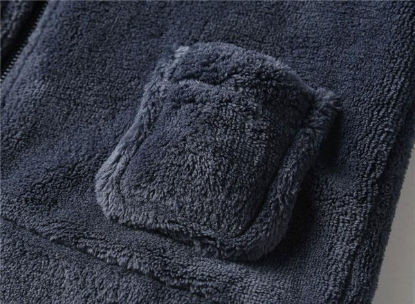 Newborn Baby Boys and Girls Jacket Autumn Winter Infant Cartoon Hooded Fleece Coat Warm Teddy Kids First Birthday Outfits 18 Months Jacket