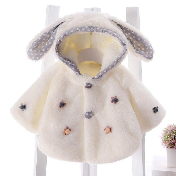 Baby Toddler Clothes Cute Fleece Fur Winter Warm Coat / Jacket for Kids Outerwear