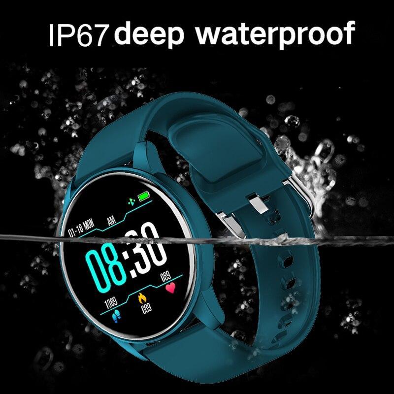 New Smart Unsiex Luxury Watch For Men and Women With 1.3 Color Screen and Heart Rate Blood Pressure For Sport Multifunctional Waterproof Smartwatch