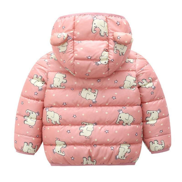 Baby Girls Winter Jackets For Children Spring Autumn Outerwear Hooded Infant Coats In Modern  Design For Girls and Boys