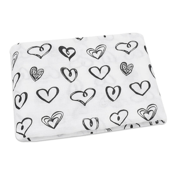 Lightweight Cotton Soft Fruits Print Muslin Baby Blankets Bedding For Newborns Swaddle Blanket For Babies