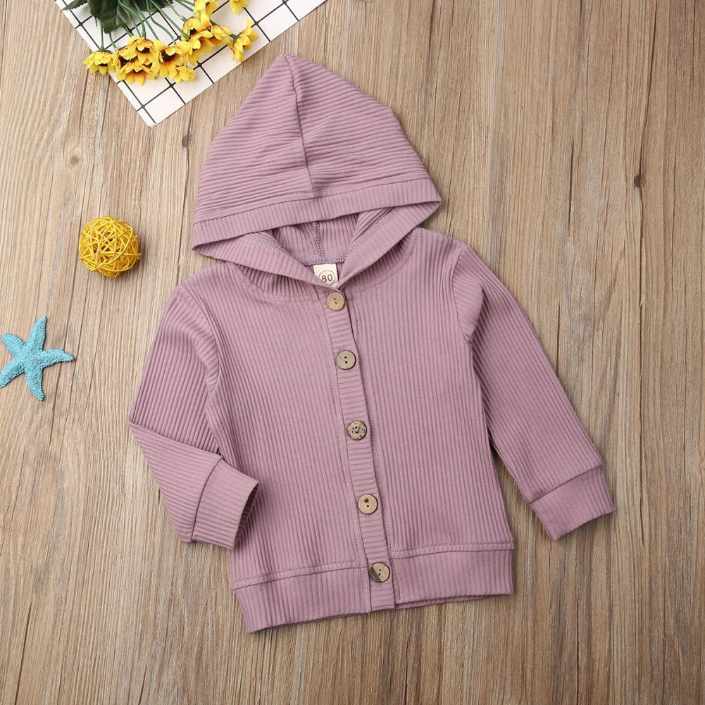 Infant Baby Girl Clothes Long Sleeve Knitted Coat Jacket Outwear Tops 0-24M For baby Girls