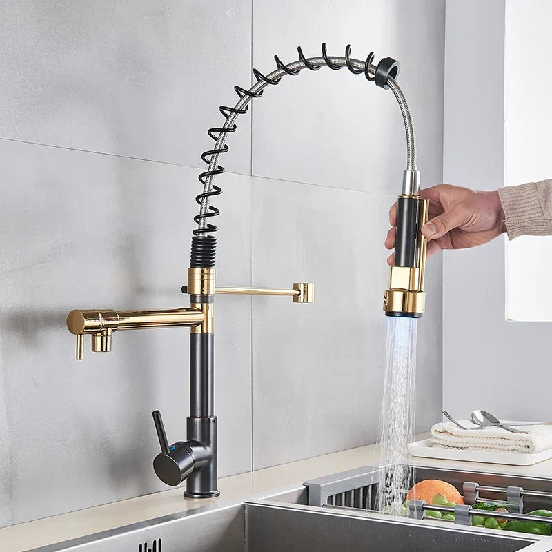 Rose Gold Kitchen Faucet